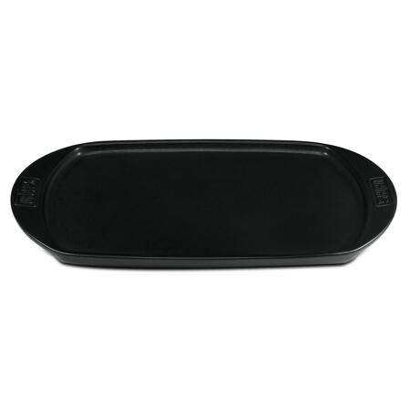 2. Bild von Grillplatte Keramik schwarz 40 x 22 cm