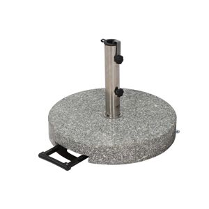 Trolley-Schirmständer granitfarben 40 kg, für Stöcke bis Ø 48 mm