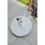 Schirmständer für Schirmmast mit Ø 25 - 48 mm Granit 50 x 50 x 7,5 cm