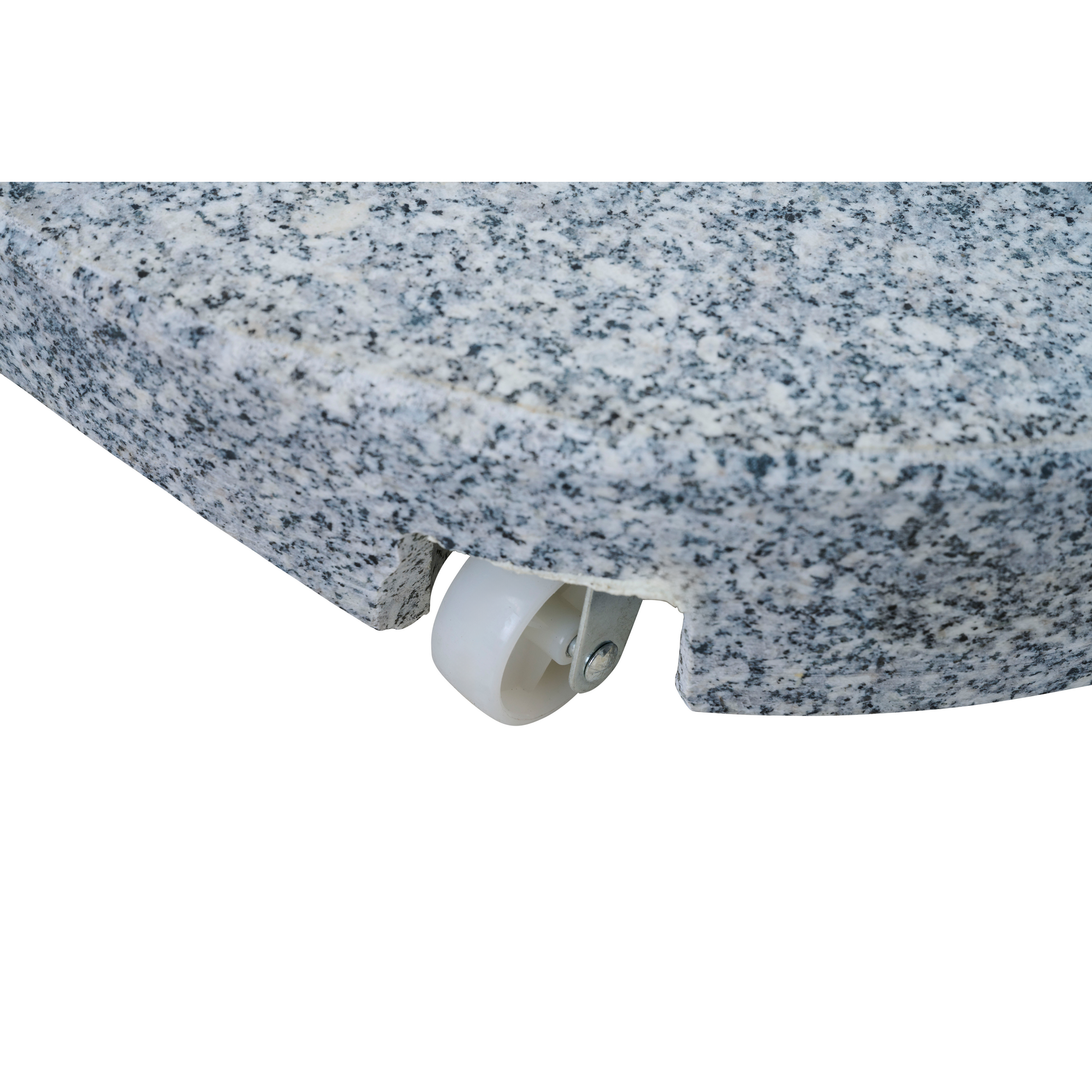 Schirmständer für Schirmmast mit 25 - 48 mm Granit 50 x 50 x 7,5 cm