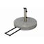 Schirmständer für Schirmmast mit Ø 25 - 48 mm Granit 50 x 50 x 7,5 cm