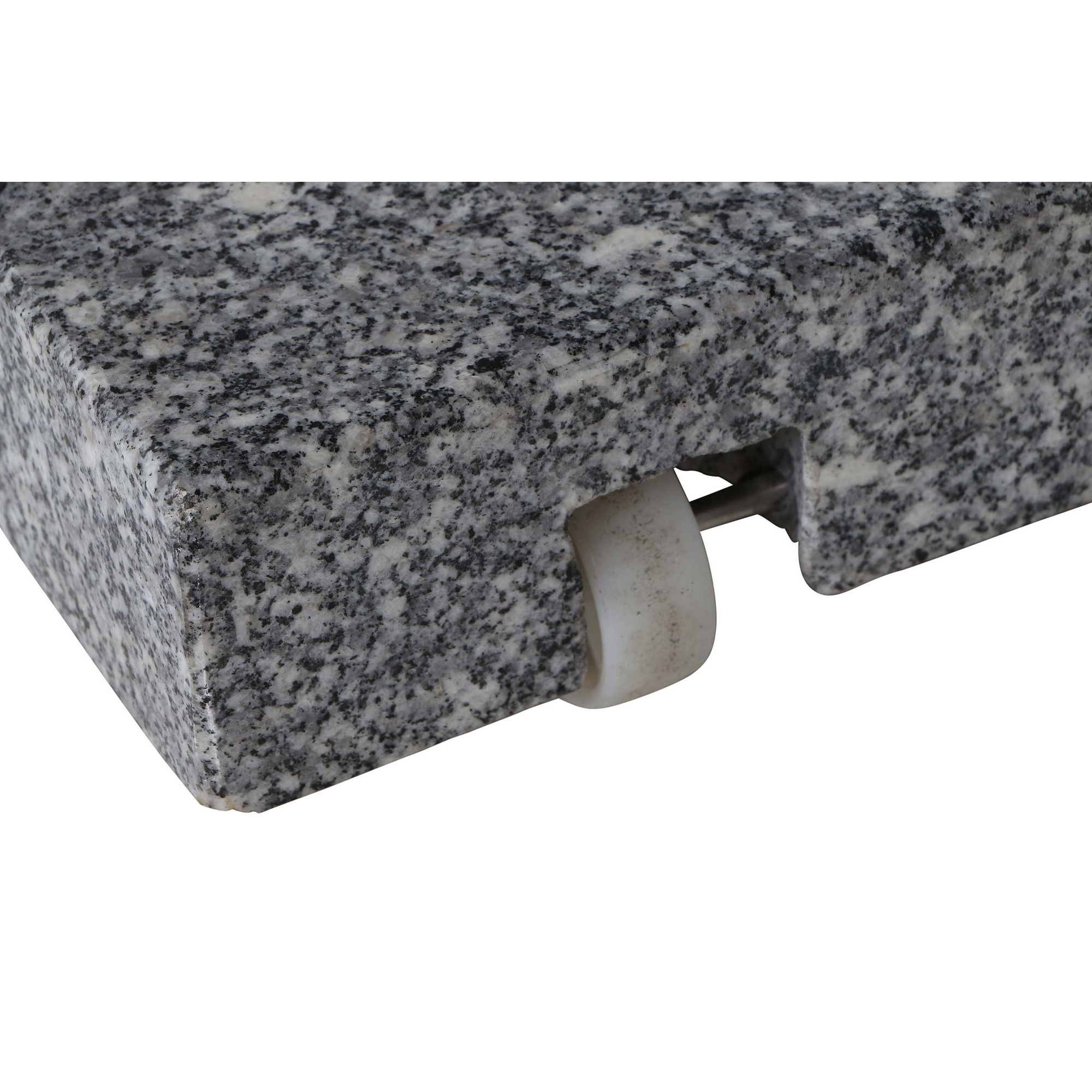 Trolley-Schirmständer granitfarben 45 kg für Stöcke bis Ø 48 mm + product picture