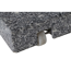 Verkleinertes Bild von Trolley-Schirmständer granitfarben 45 kg für Stöcke bis Ø 48 mm