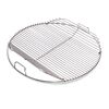 Klappbarer Grillrost für Holzkohlegrills Ø 57 cm beschichteter Stahl