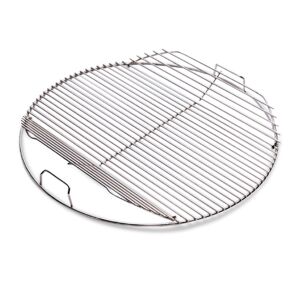 Klappbarer Grillrost für Holzkohlegrills Ø 57 cm beschichteter Stahl