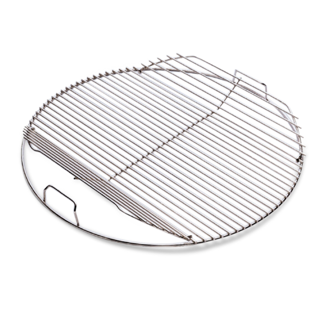 Bild von Klappbarer Grillrost für Holzkohlegrills Ø 57 cm beschichteter Stahl