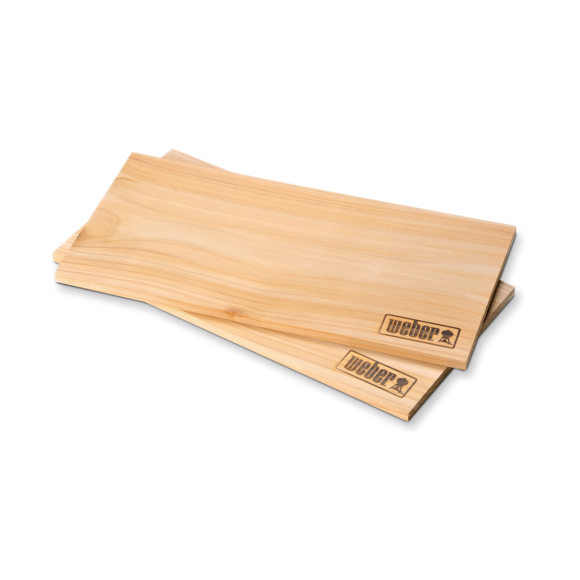 Zwei Zedernholz-Räucherbretter von Weber