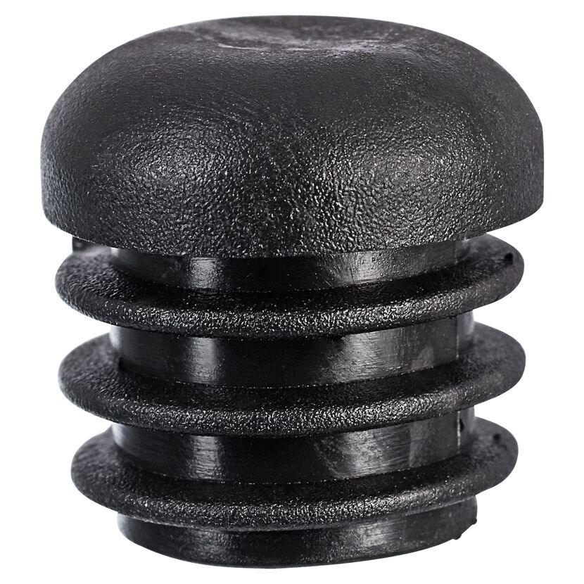 Fußkappenset  'Footcaps' schwarz Ø 2,3 cm 4 Stück