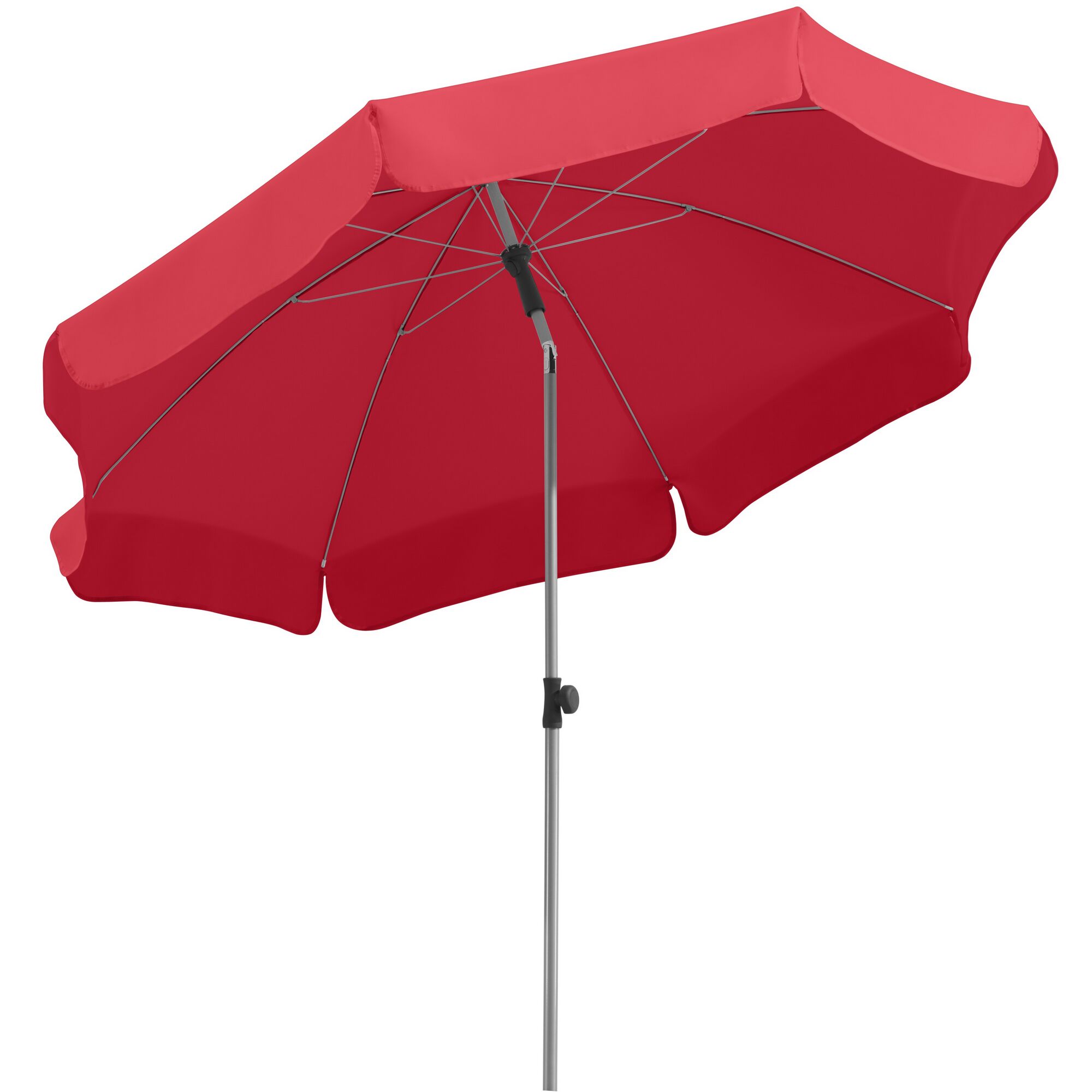 Roter Sonnenschirm Locarno