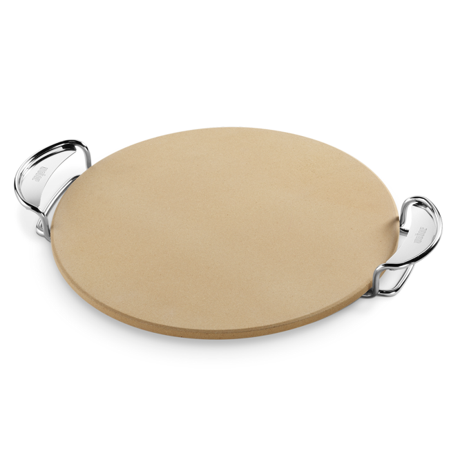 Bild von Pizzastein 'Gourmet BBQ-System' Ø 33,8 cm beige