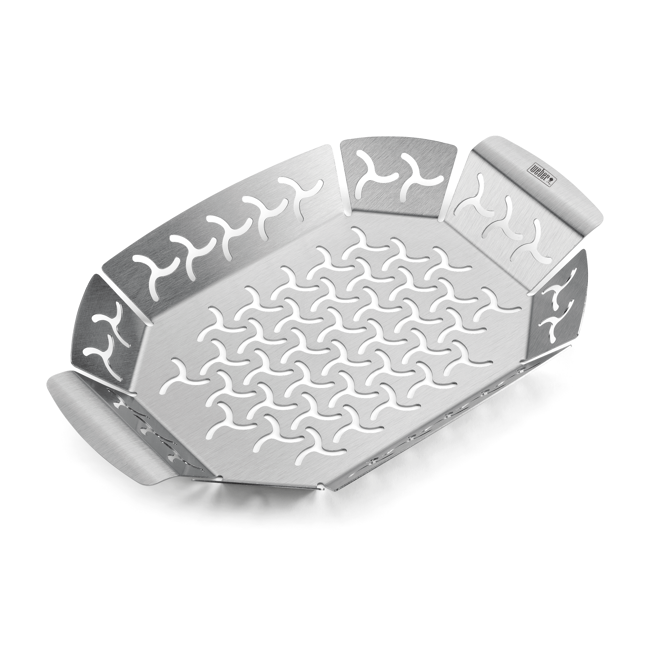 Bild von Grillkorb 'Premium' klein Edelstahl 18,8 x 26,9 cm