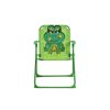 Grüner Kinder-Klappstuhl mit Froschmotiv.