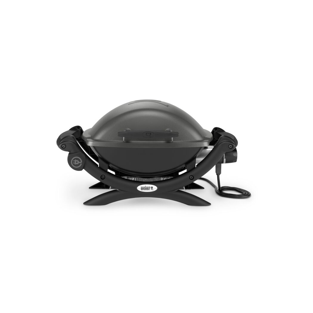 Elektrogrill Weber Q 1400 in Dunkelgrau