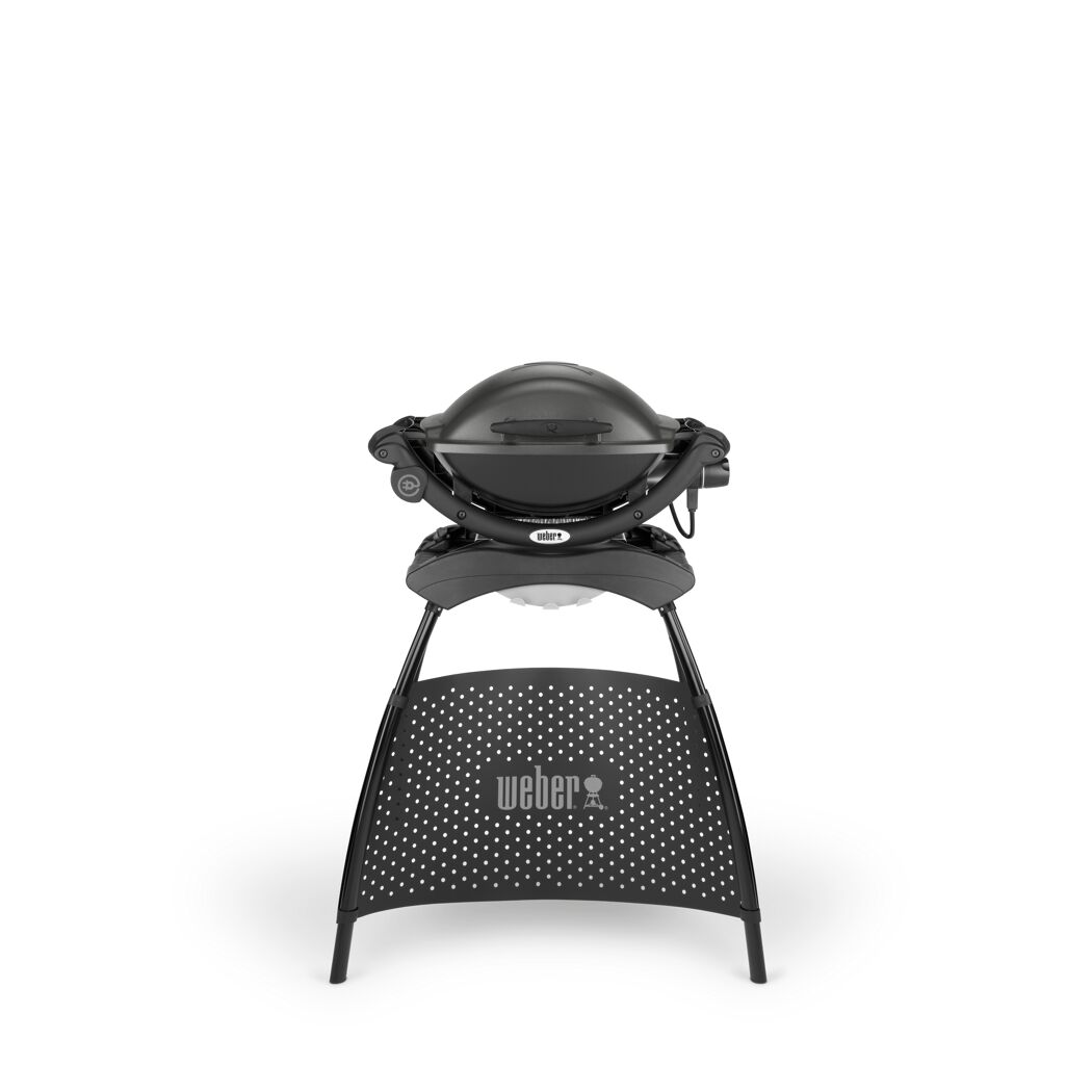 Weber Q 1400 Elektrogrill auf einem Stand