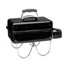 Schwarzer, tragbarer Weber Gasgrill Go-Anywhere