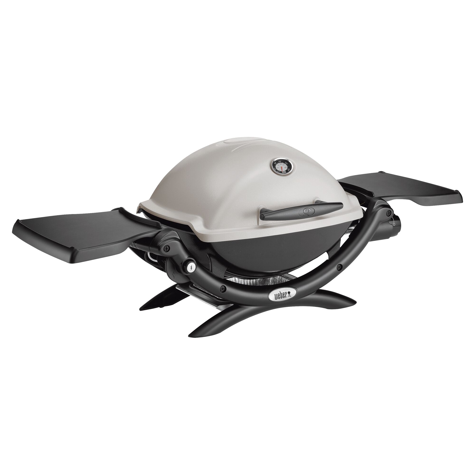 Weber Q 1200 Gasgrill in granite grey