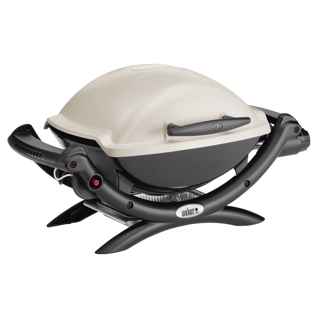 Bild von Gasgrill 'Q 1000' silbern 44 x 36,9 x 44 cm