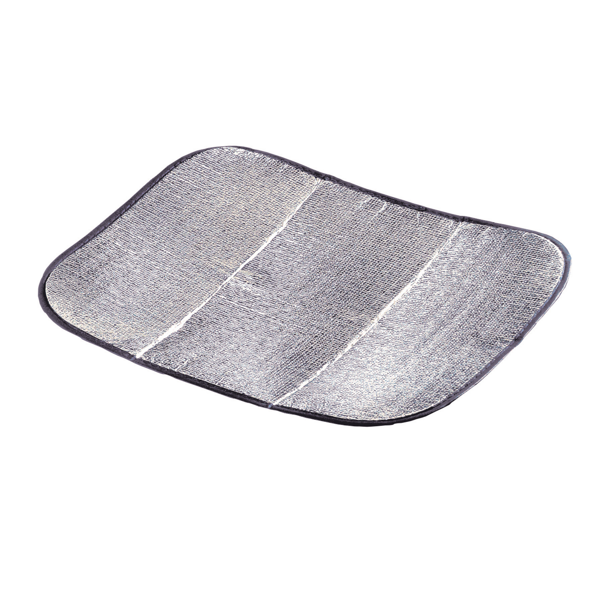 Thermo-Sitzkissen silbern aluminiumbeschichtet 45 x 35 cm, 2 Stück