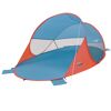 Strandmuschel von High Peak, blau-orange
