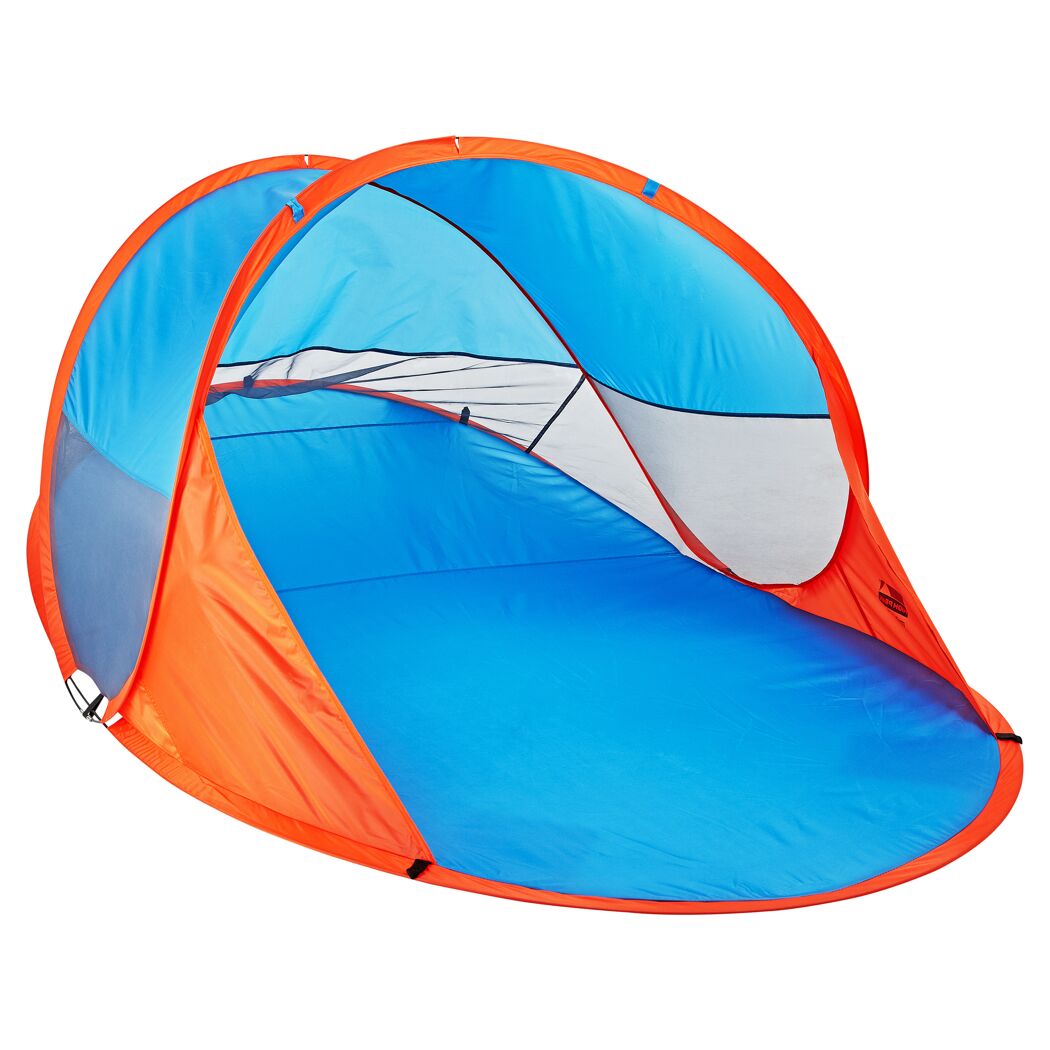 Blau-orange Strandmuschel Mitjana