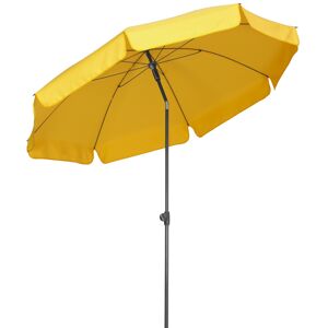 Sonnenschirm 'Aquila' goldgelb Ø 250 cm