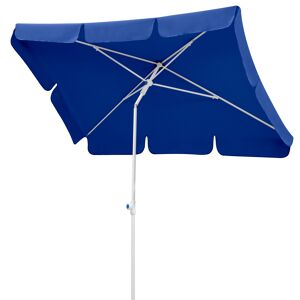 Rechteckschirm 'Ibiza' blau 180 x 120 cm