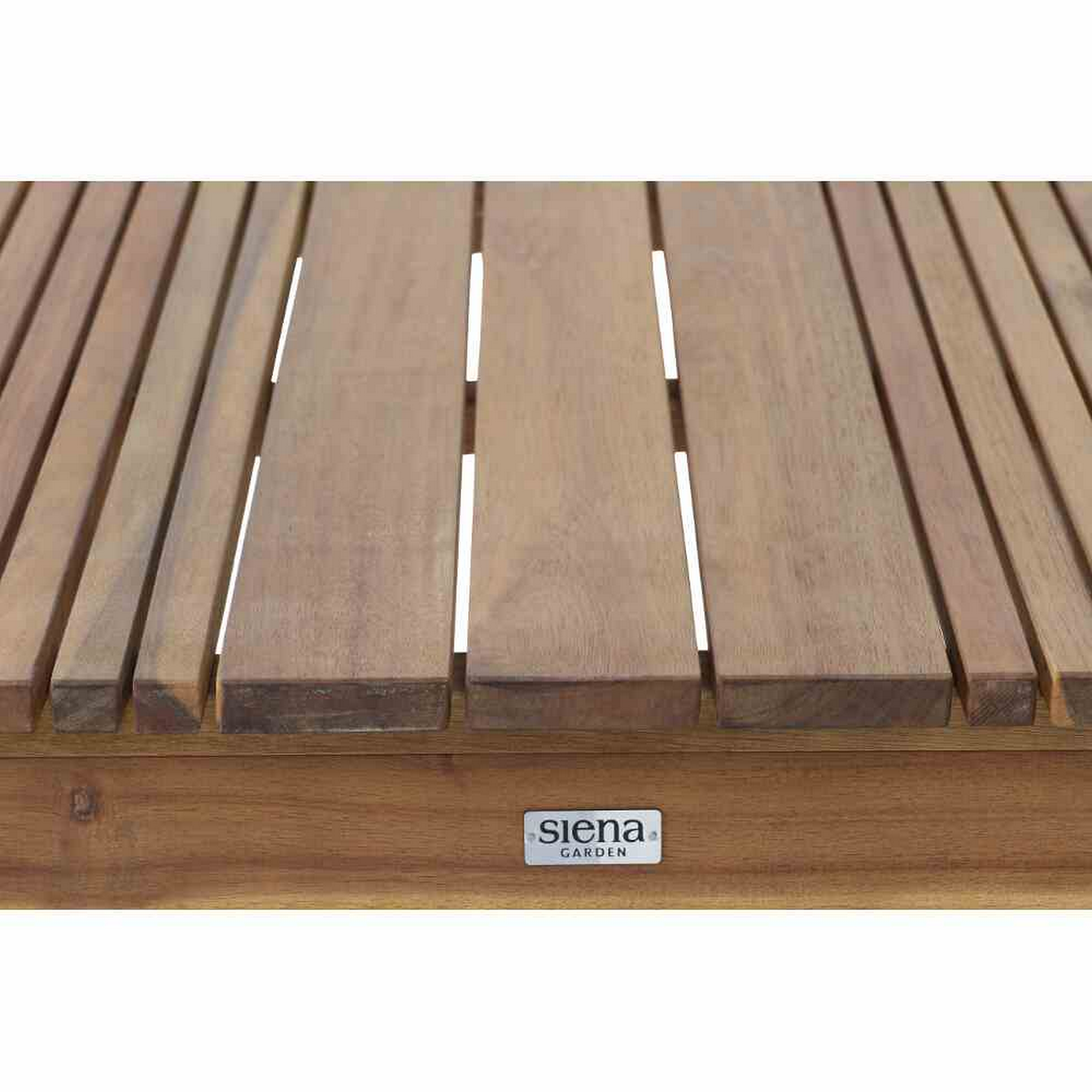 Gartentisch 'Falun' braun 150 x 90 x 74 cm