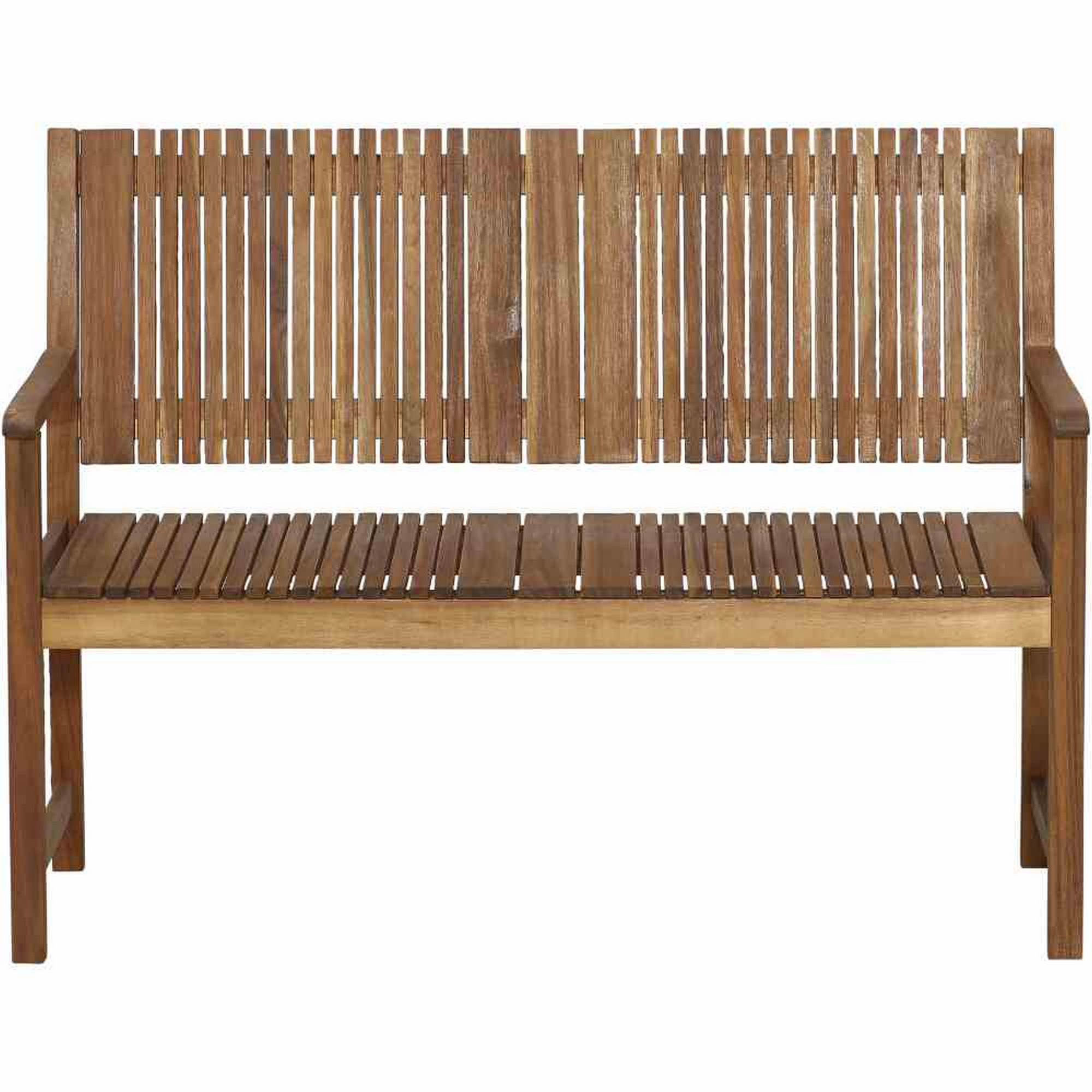 Gartenbank 'Falun' braun 121,5 x 90 x 49 cm