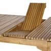 Gartentisch 'Falun' ausziehbar Akazienholz 100 x 74 x 150/175/200 cm