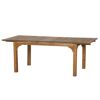 Gartentisch 'Falun' ausziehbar Akazienholz 100 x 74 x 150/175/200 cm