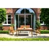 Gartentisch 'Falun' ausziehbar Akazienholz 100 x 74 x 150/175/200 cm