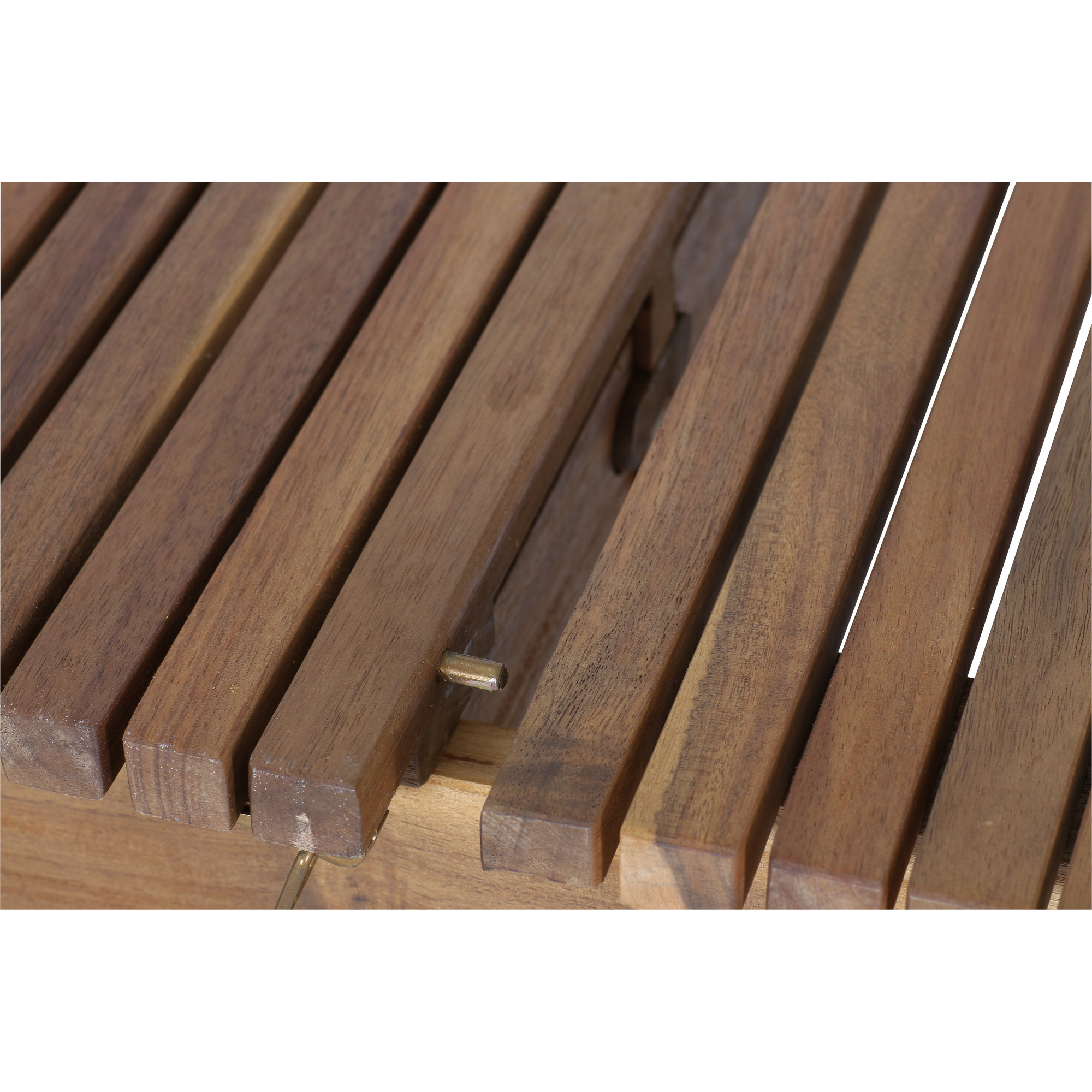 Gartentisch 'Falun' braun ausziehbar 150/175/200 x 100 x 74 cm