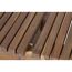 Gartentisch 'Falun' ausziehbar Akazienholz 100 x 74 x 150/175/200 cm