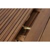 Gartentisch 'Falun' ausziehbar Akazienholz 100 x 74 x 150/175/200 cm