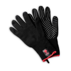 Premium Grillhandschuhe schwarz S/M