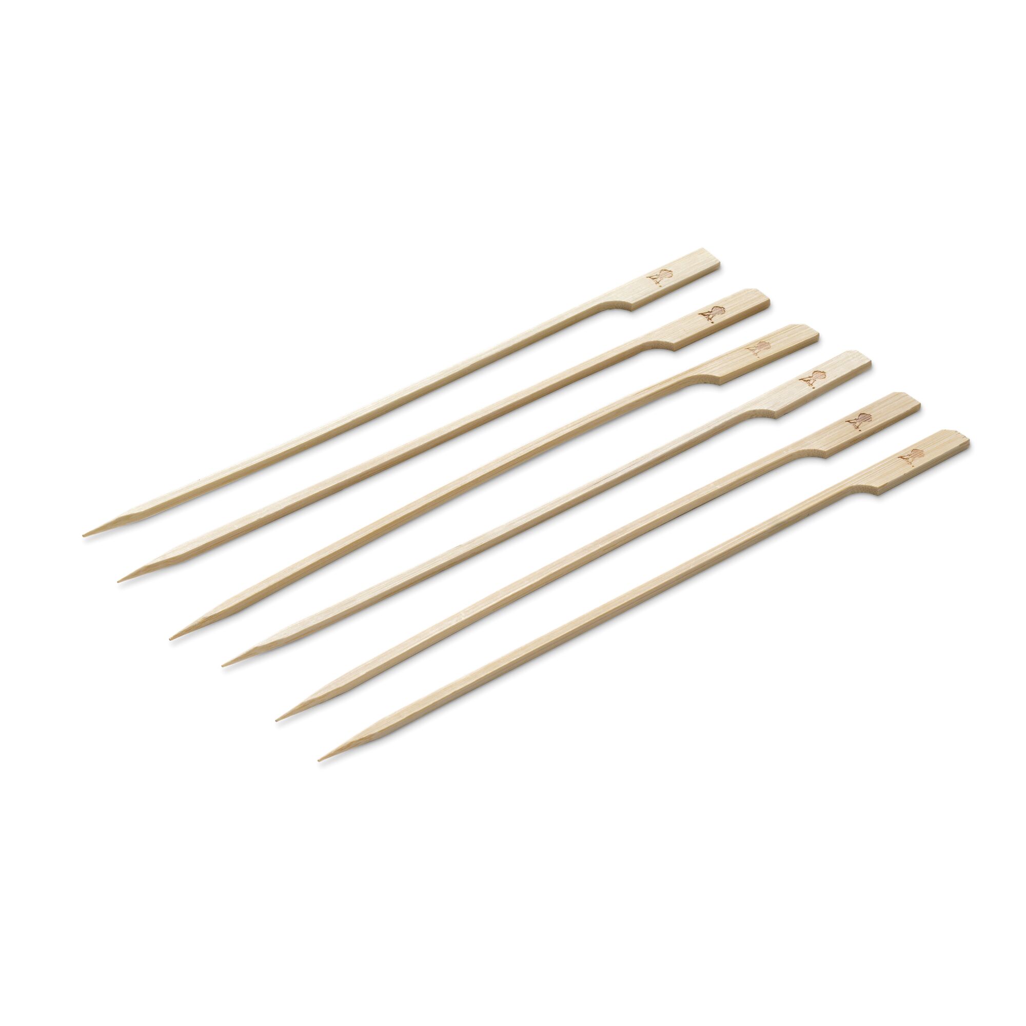 Fünf Bambusspieße