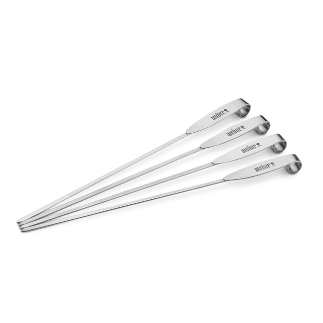 Bild von Grillspieße Edelstahl 34 cm 4 Stück