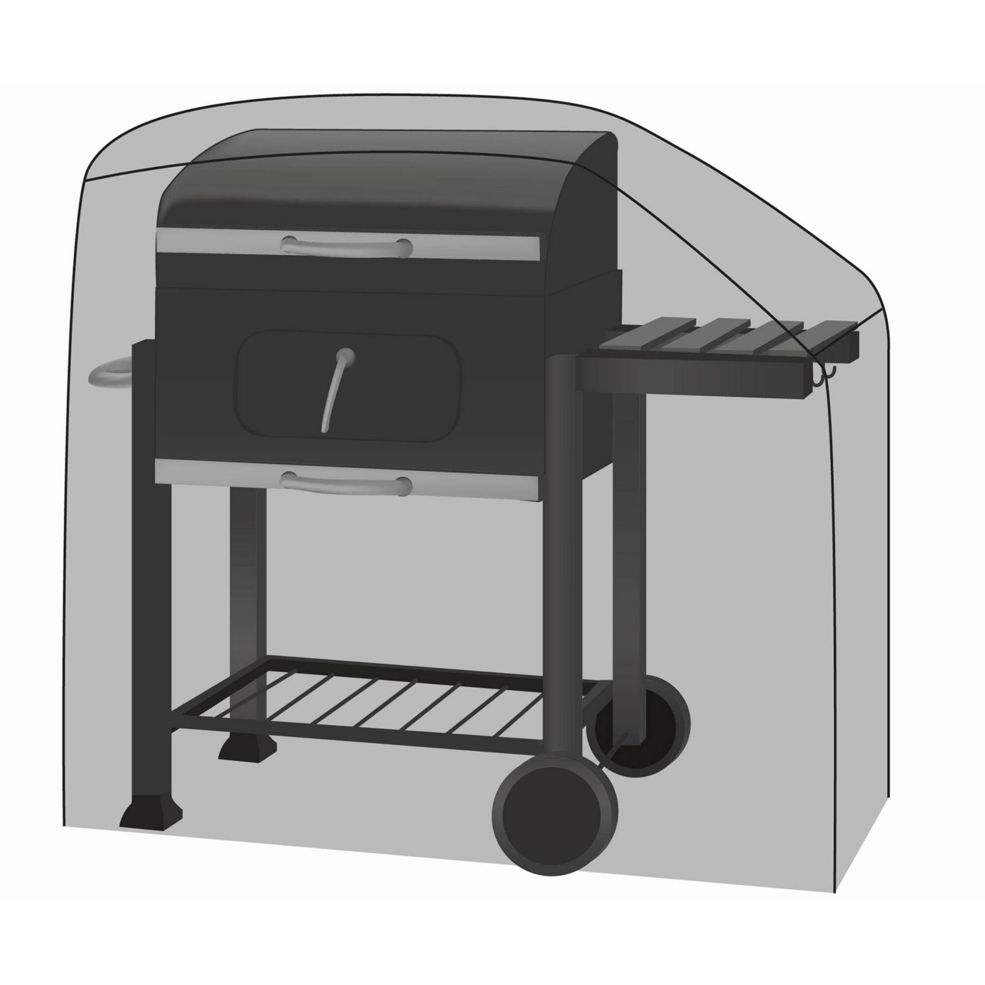 Abgedeckter Grill