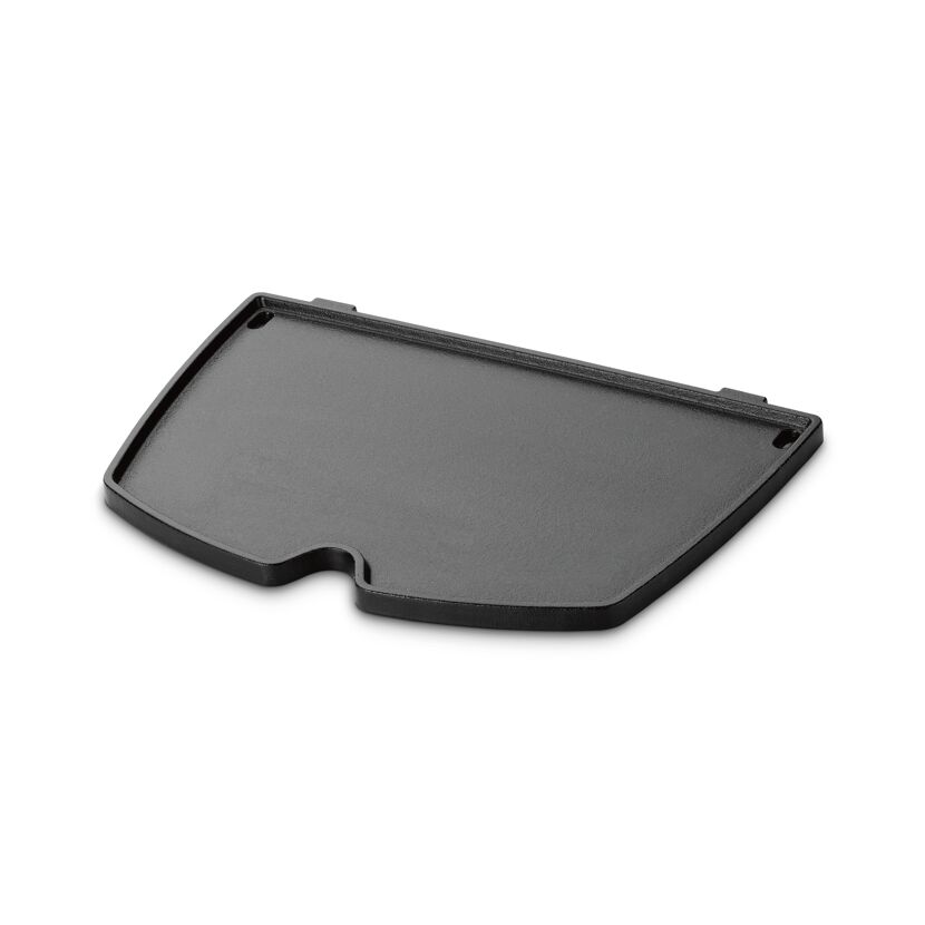 Schwarze Grillplatte
