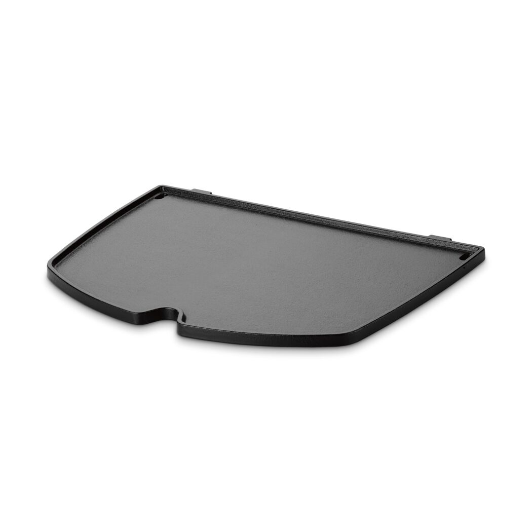 Schwarze Grillplatte
