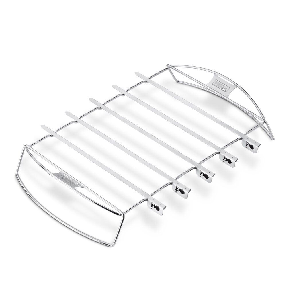 Weber Schaschlik-Set mit fünf Spießen und Gestell
