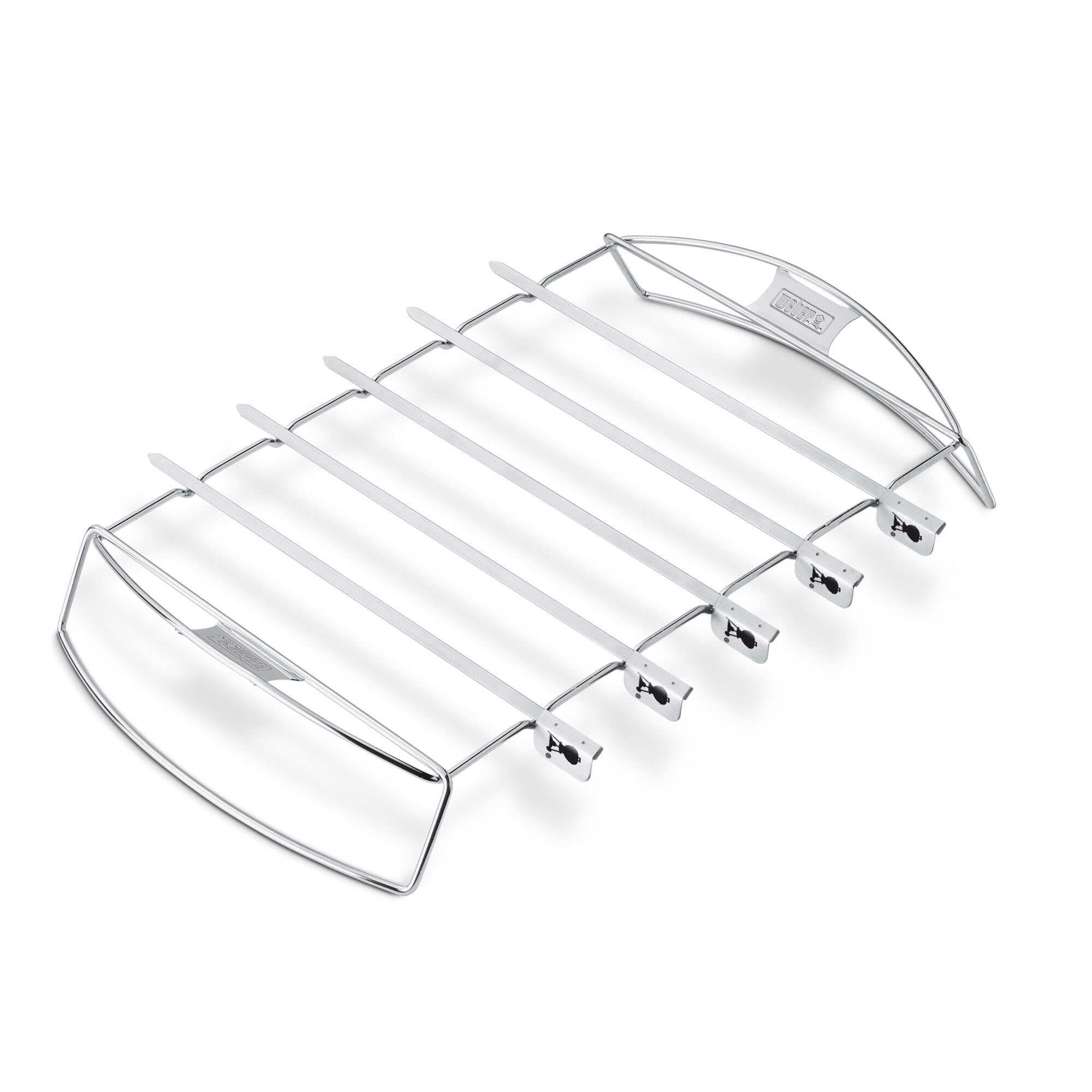 Weber Schaschlik-Set mit fünf Spießen und Gestell