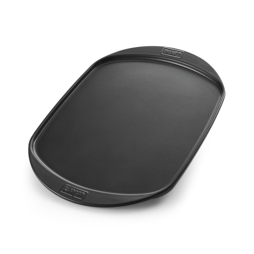 Schwarze Grillplatte von Weber