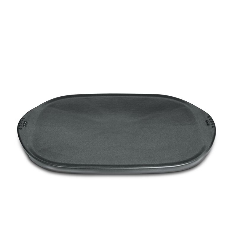 Schwarze Keramik-Grillplatte