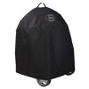 Schwarze Abdeckhaube für Grillgeräte