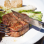 Steakbesteck-Set Stahl/Holz 4-teilig
