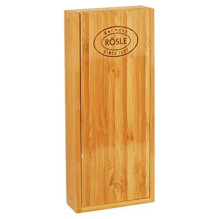 4. Bild von Steakmesser-Set Stahl/Bambus 23,5 cm 4-teilig