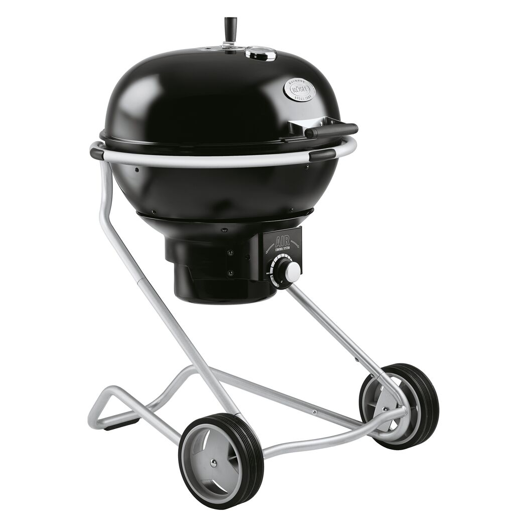 Rösle No.1 Air F60 Grill schwarz auf Beinen mit Rollen