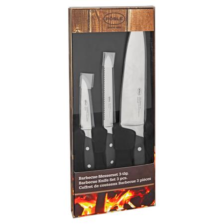 3. Bild von Barbecue-Messerset Stahl/Kunststoff 3-teilig