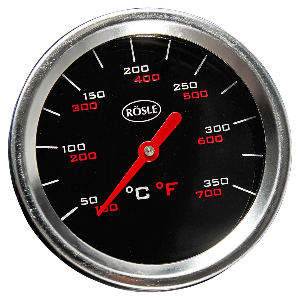 RÖSLE Grillthermometer mit Celsius- und Fahrenheit-Anzeige